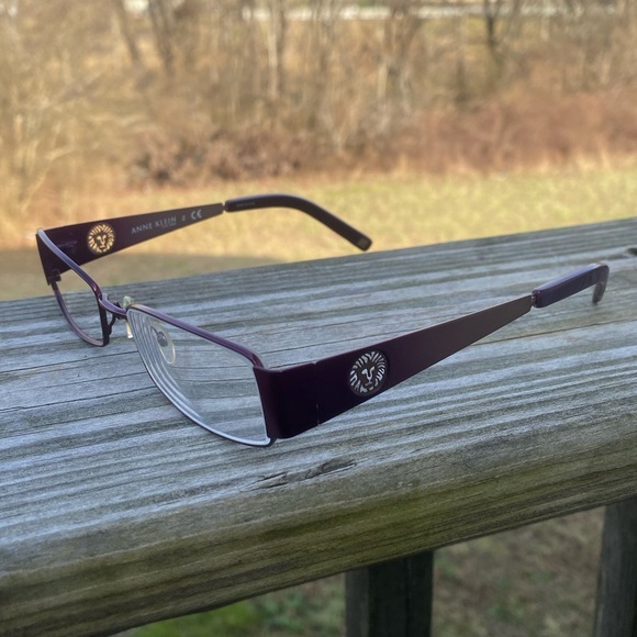 Anne Klein Glasses Frames reddish purple gradient AK9103 - Picture 4 of 12
